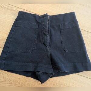 Wilfred High Waist Black Women's Shorts